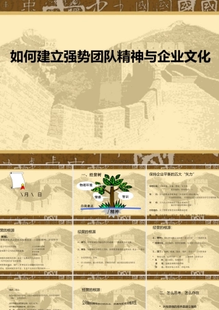 如何建立强势团队精神与企业文化(PPT 45页)2
