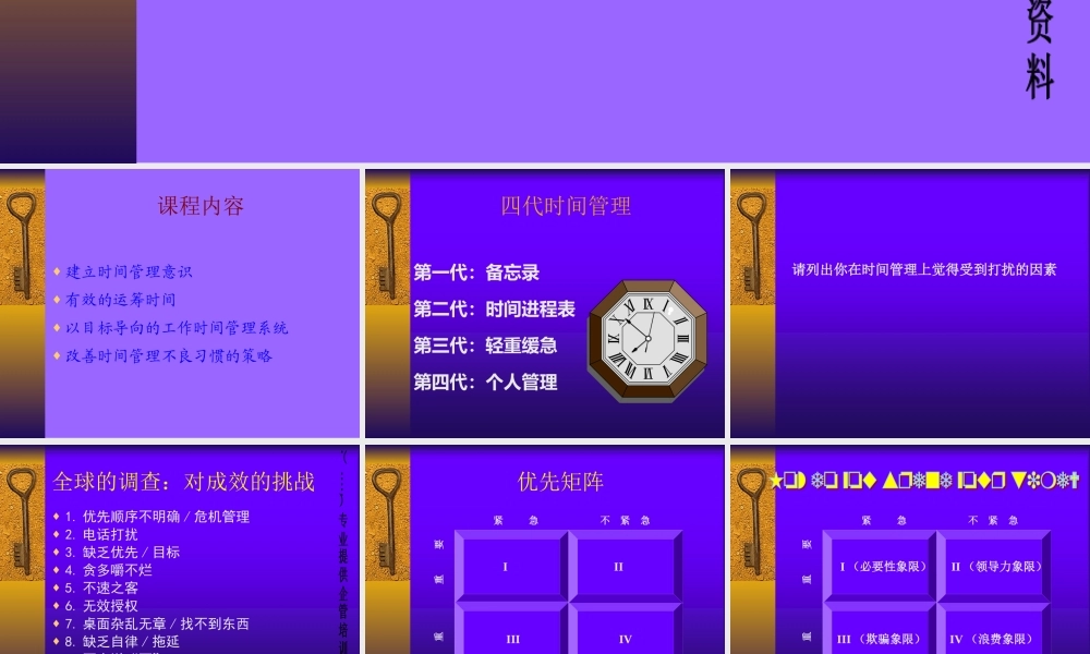 如何建立时间管理意识