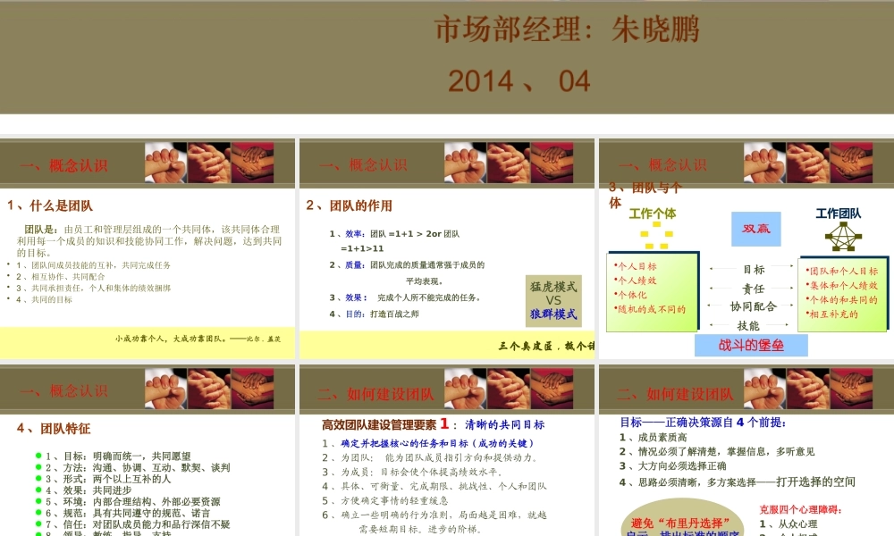 如何建设与管理团队