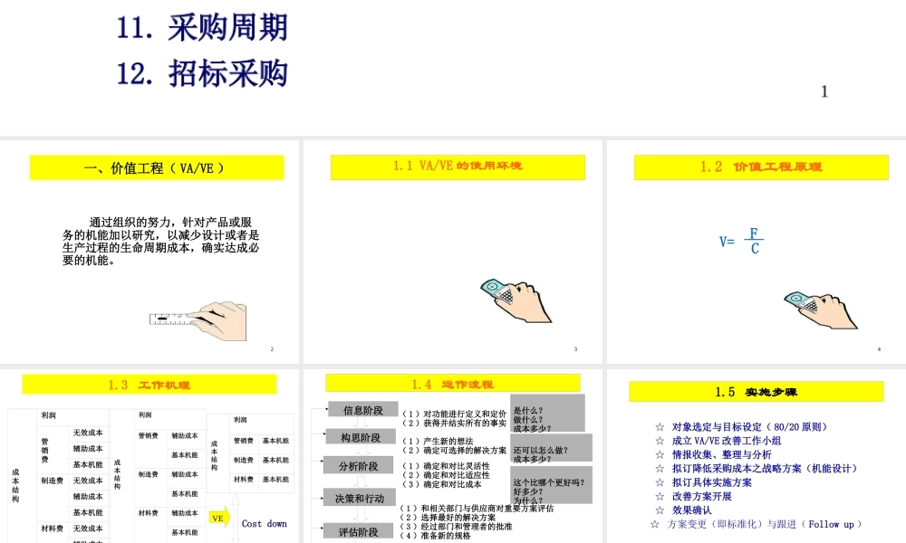 如何降低采购成本方法