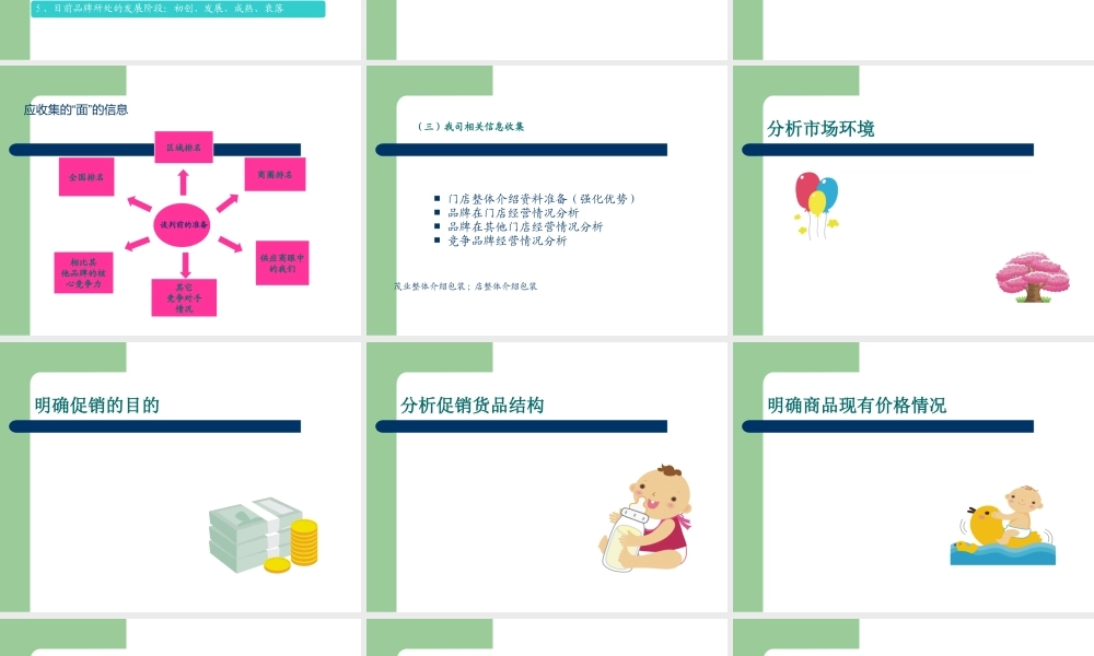 如何进行促销谈判培训课件