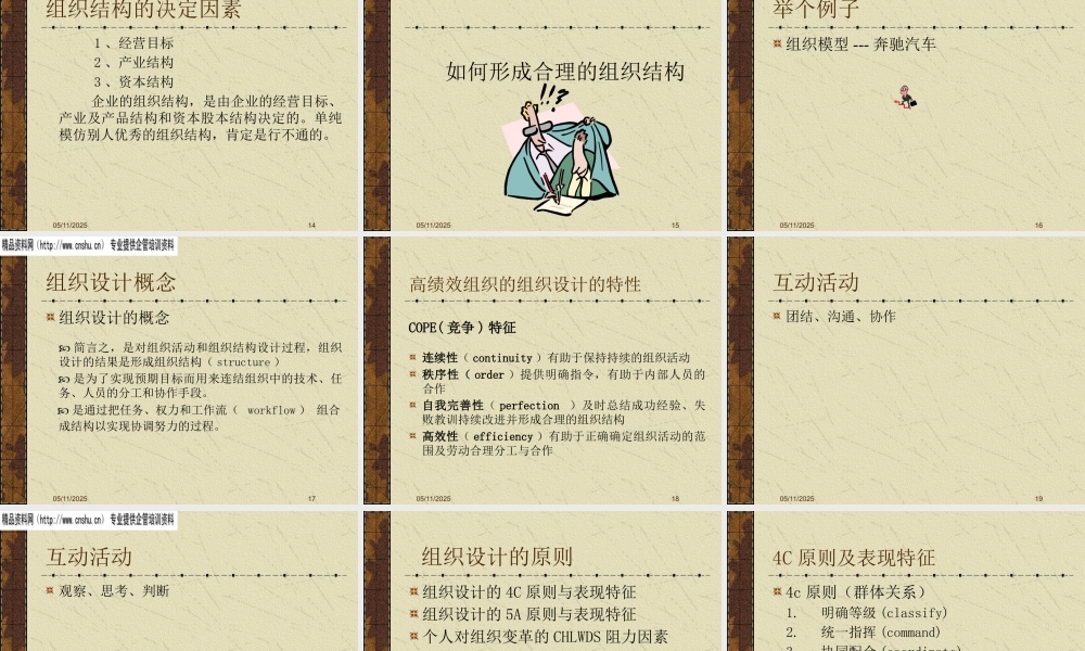 如何进行高效组织设计