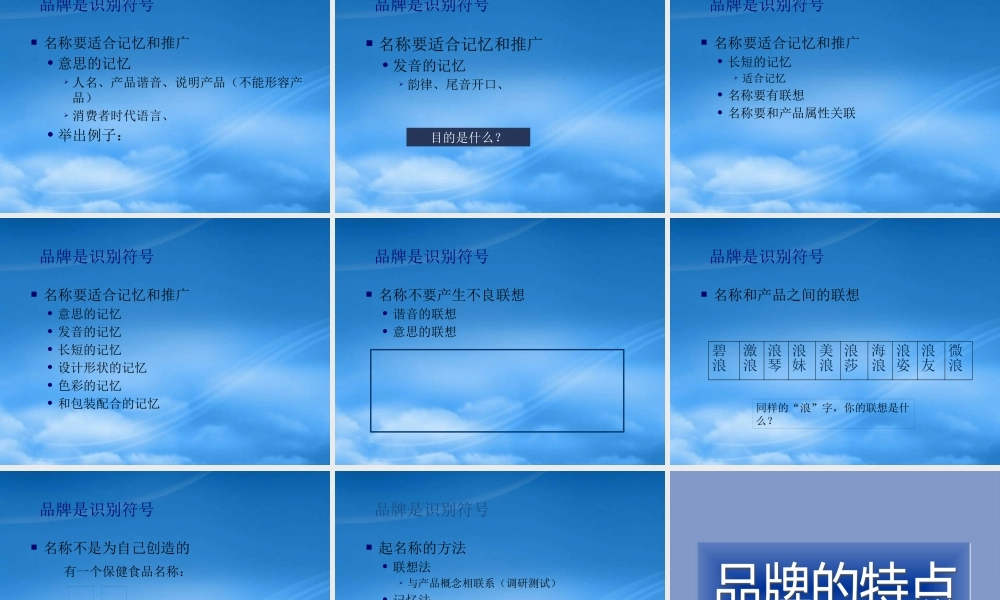 如何进行品牌塑造(ppt 173页)3