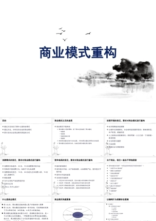 如何进行商业模式重构(理论与案例)