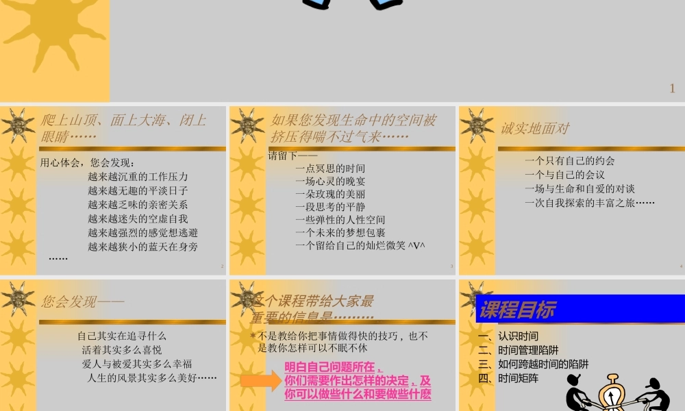 如何进行时间管理(PPT 60页)