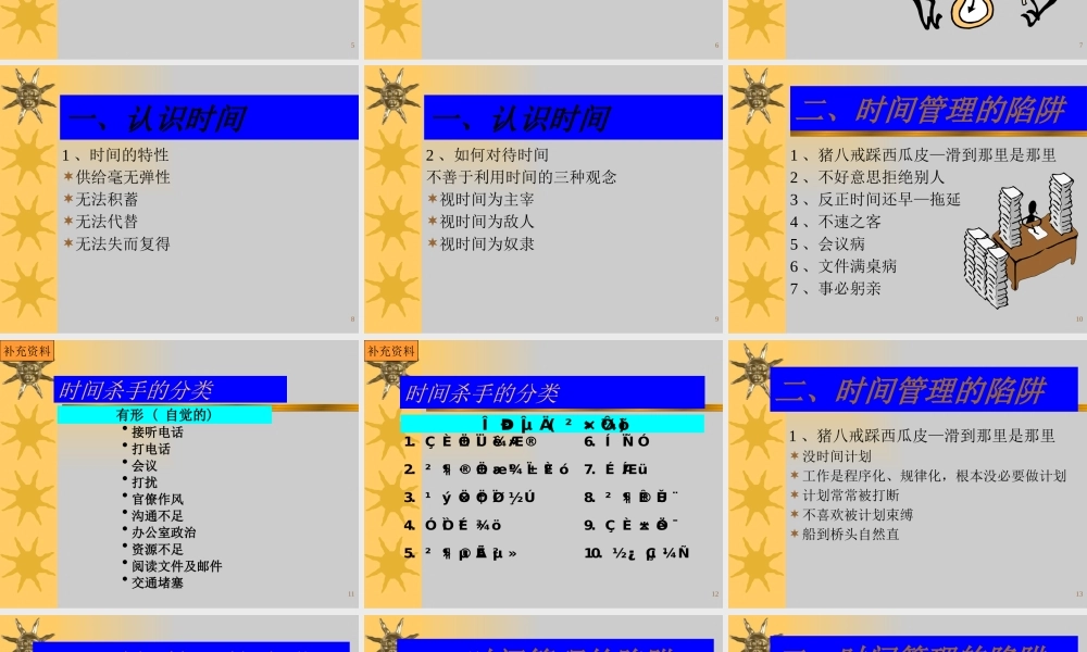 如何进行时间管理(PPT 60页)