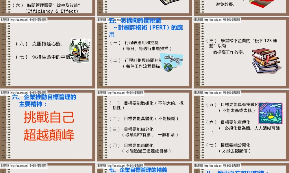 如何进行时间管理来快速提高效率