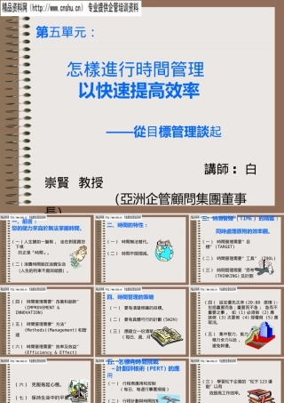 如何进行时间管理来快速提高效率