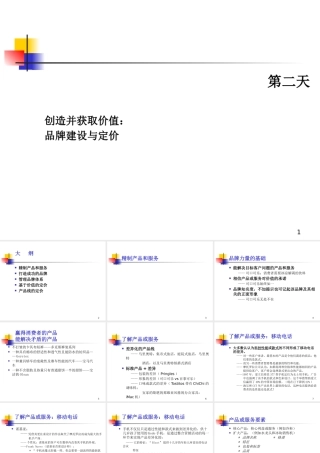 如何进行通过品牌建设与定价来创造企业价值