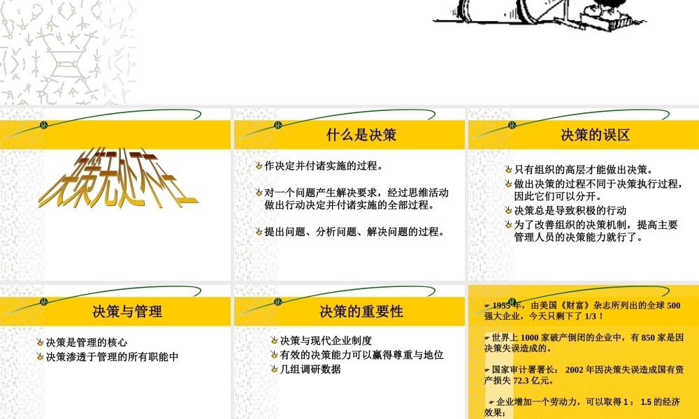 如何进行有效的决策(ppt 54) 