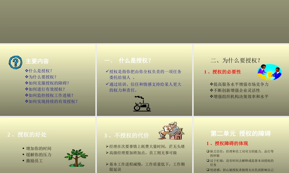 如何进行有效的授权