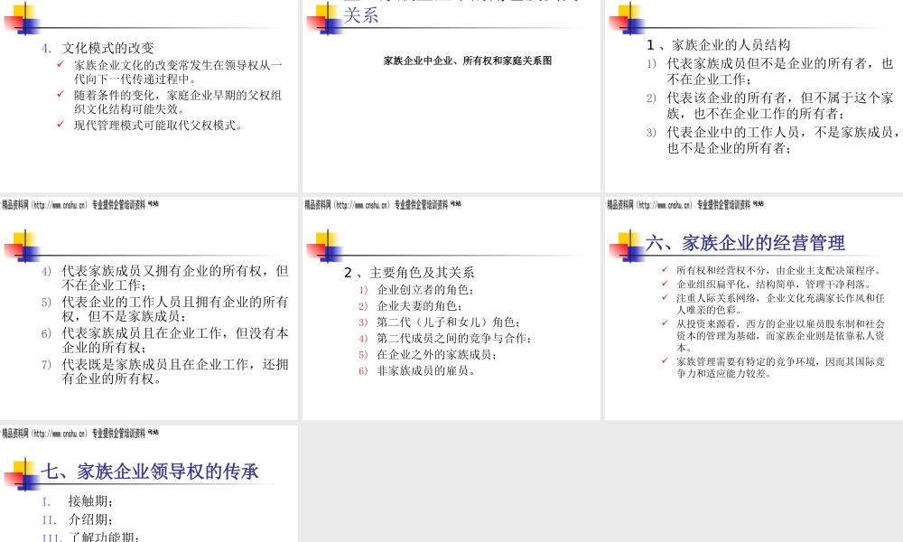 如何进入家族企业研讨