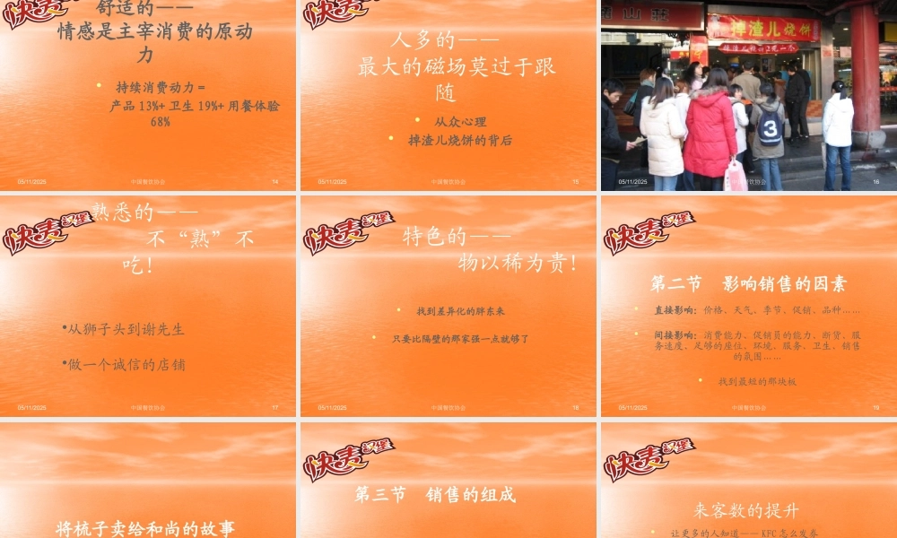 如何经营好西式快餐(PPT 84页)