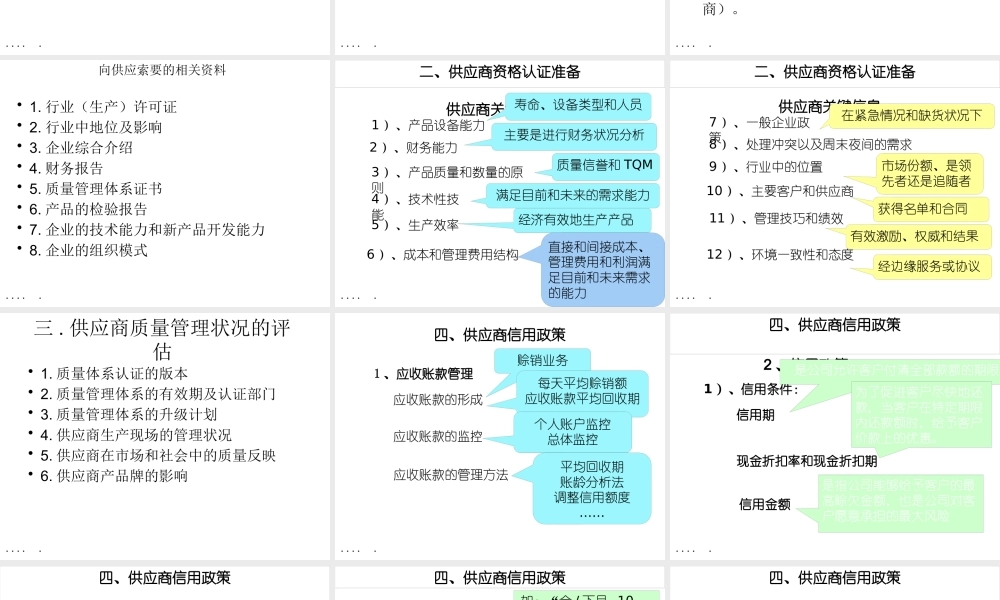 如何开发供应商及采购培训教材