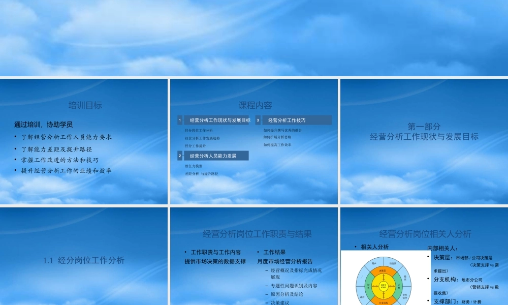 如何开好企业运营分析会：经营分析培训