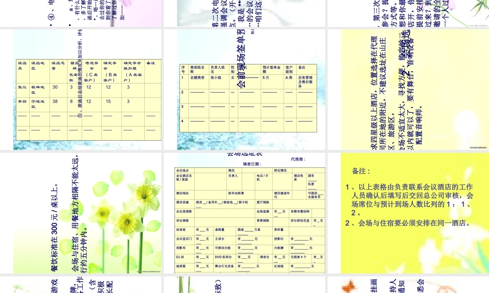 如何开好一场招商会(PPT45页)