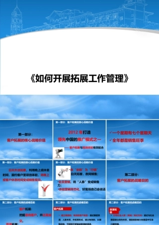 如何开展拓展工作管理