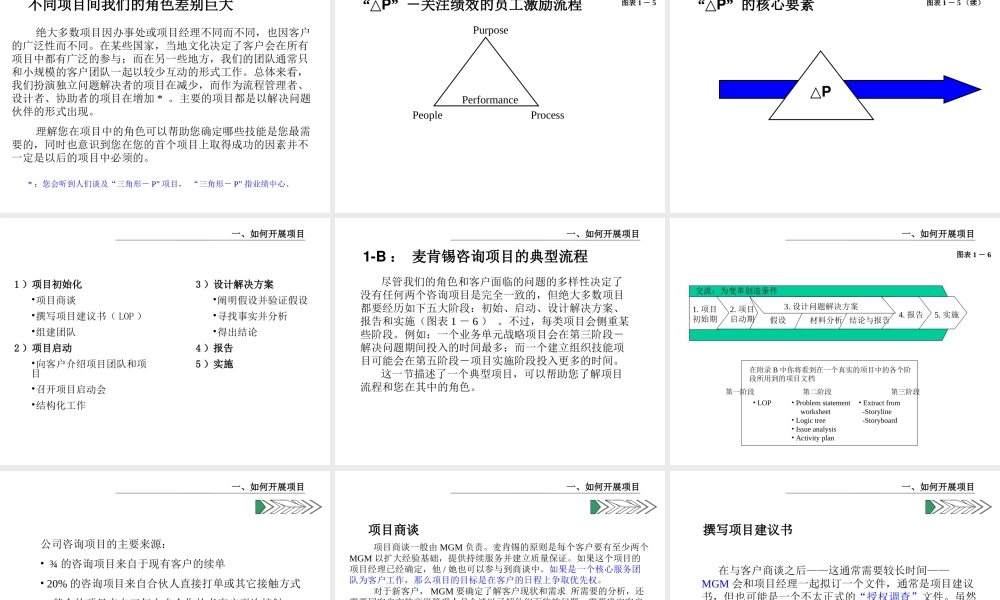 如何开展项目管理