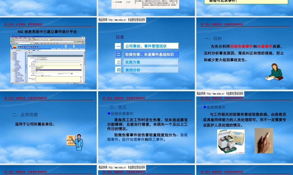 如何看待轻微伤害事件管理