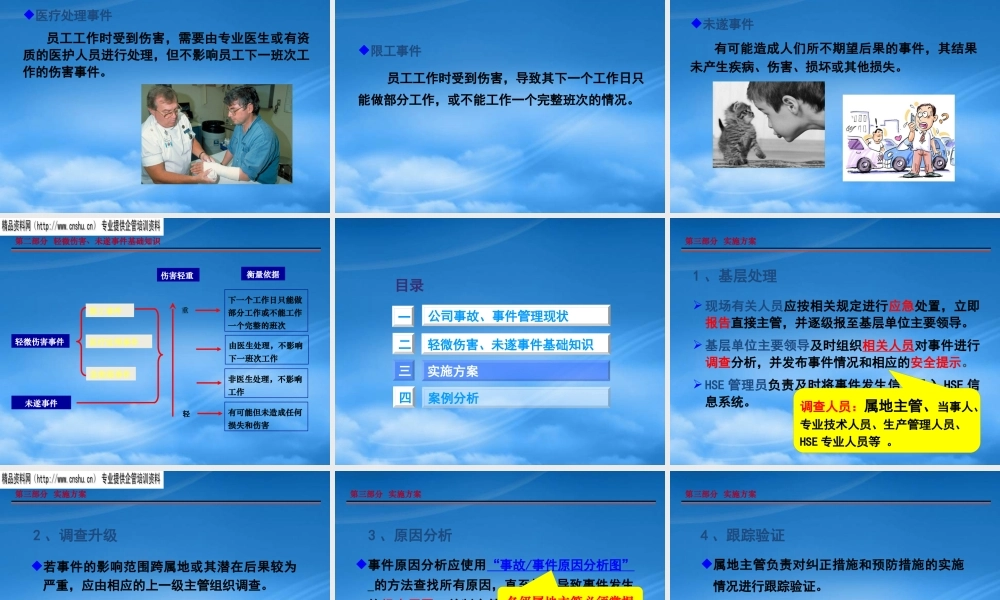 如何看待轻微伤害事件管理