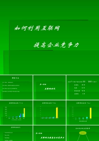如何利用互联网提供企业竞争力