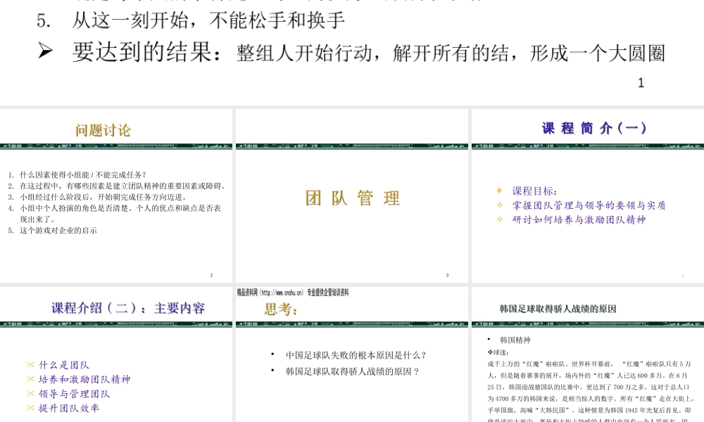如何领导与管理团队