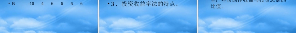 如何明智的进行项目投资