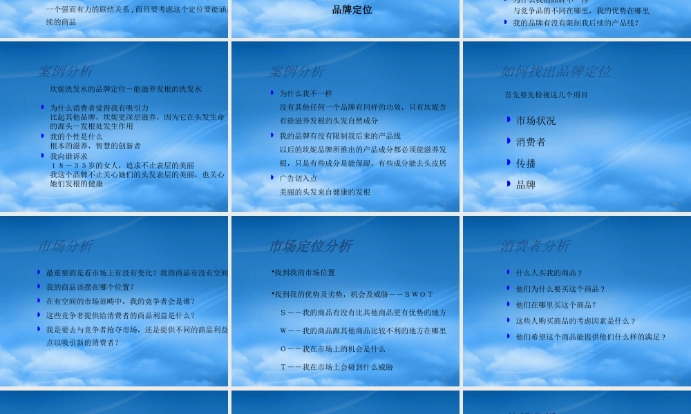 如何拟定品牌策略(ppt 21页)3