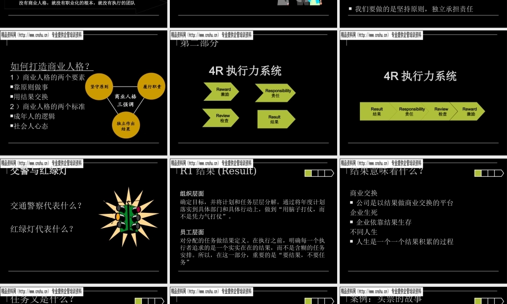 如何培训西点执行力