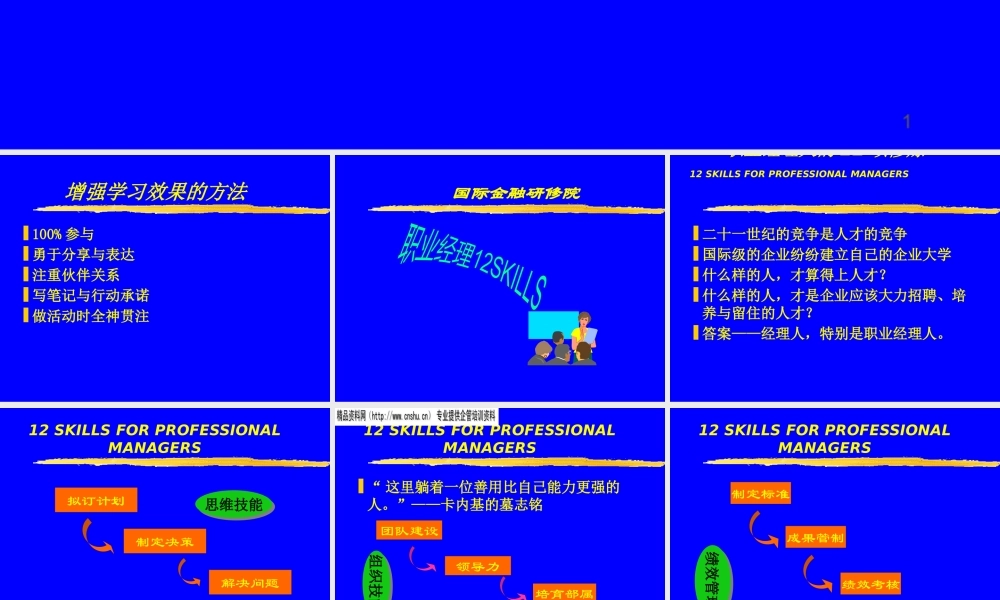 如何培养职业经理人