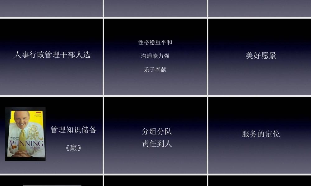 如何培养中层干部(常筠)