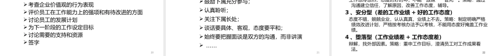 如何培育与辅导下属