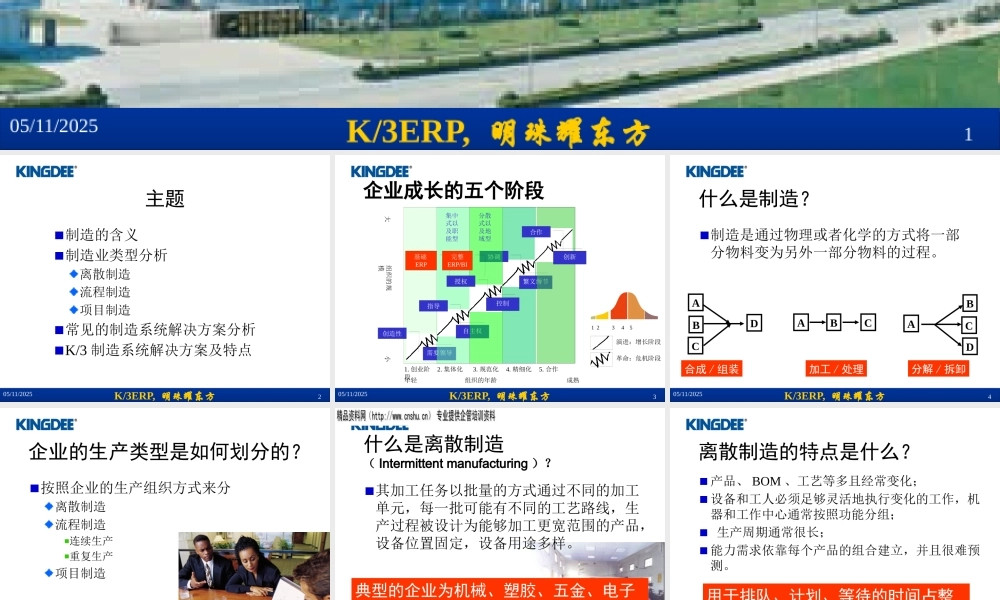 如何强化制造过程管理提升产品竞争力
