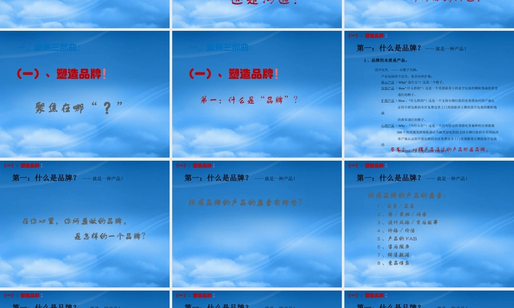 如何去管理一个i品牌