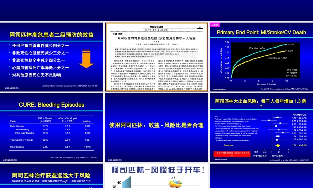 如何权衡抗血小板治疗的获益与风险