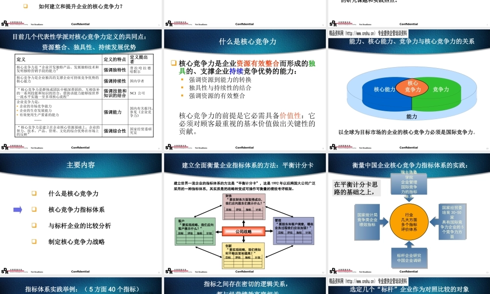 如何全面提升企业核心竞争力