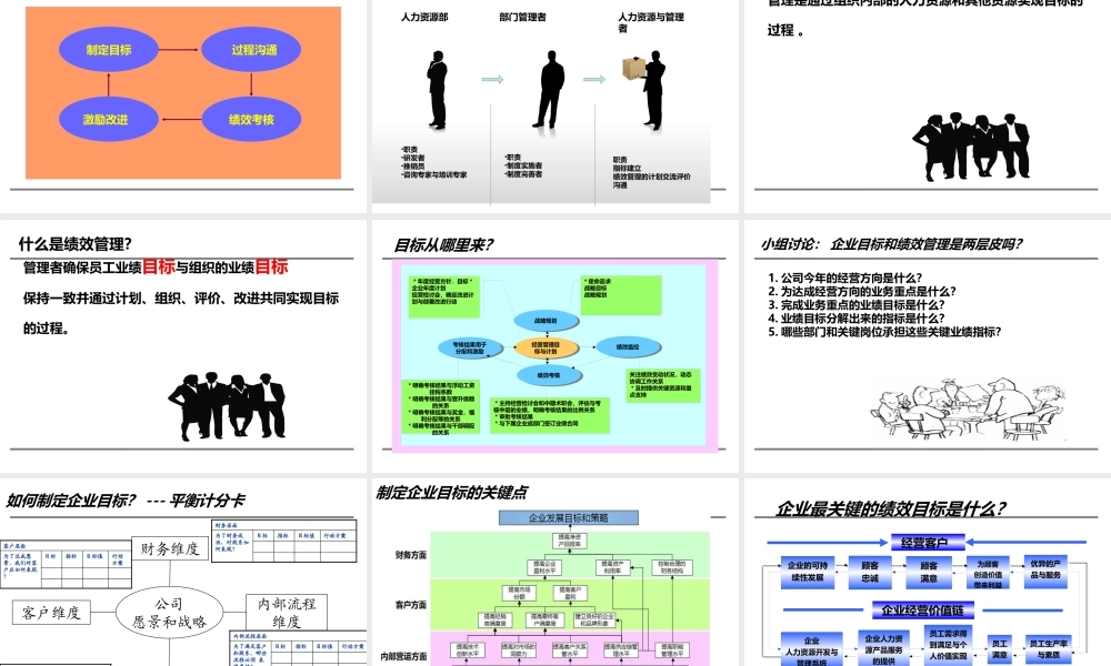 如何让绩效管理创造企业利润