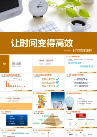 如何让时间变得高效(PPT 页)
