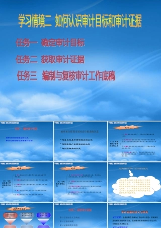 如何认识审计目标和审计证据