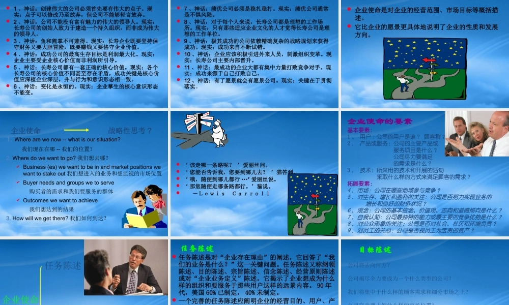 如何设定战略目标