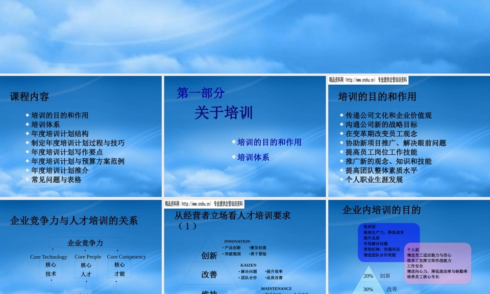 如何设计年度培训计划与培训预算方案