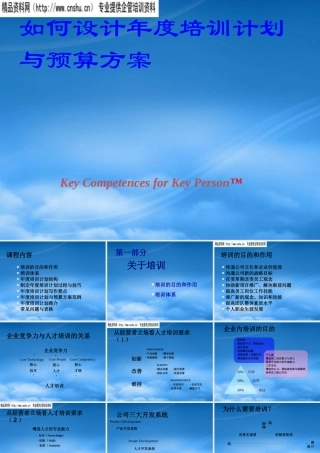 如何设计年度培训计划与培训预算方案