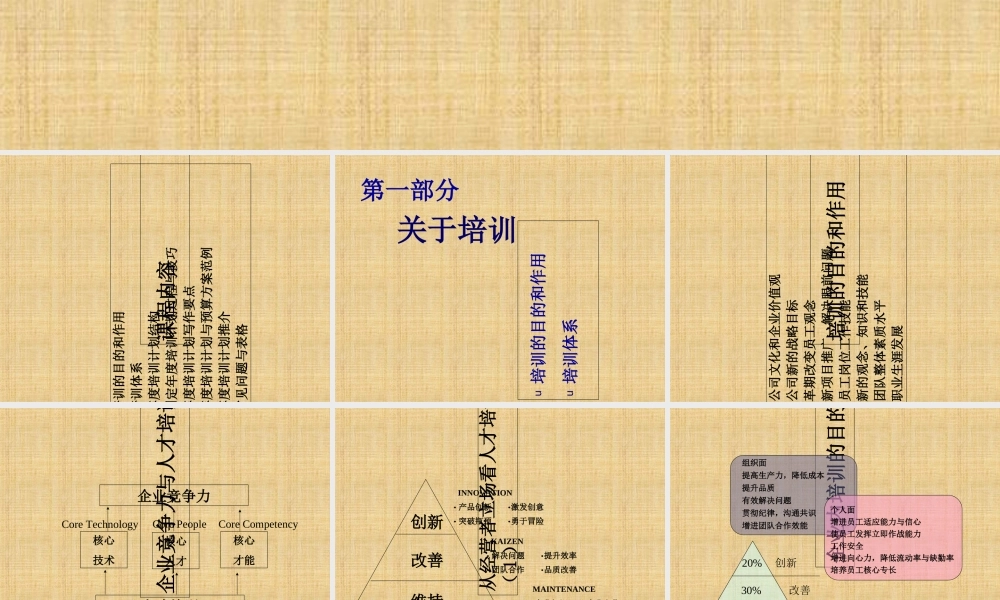 如何设计年度培训计划与预算方桉(PPT100页)
