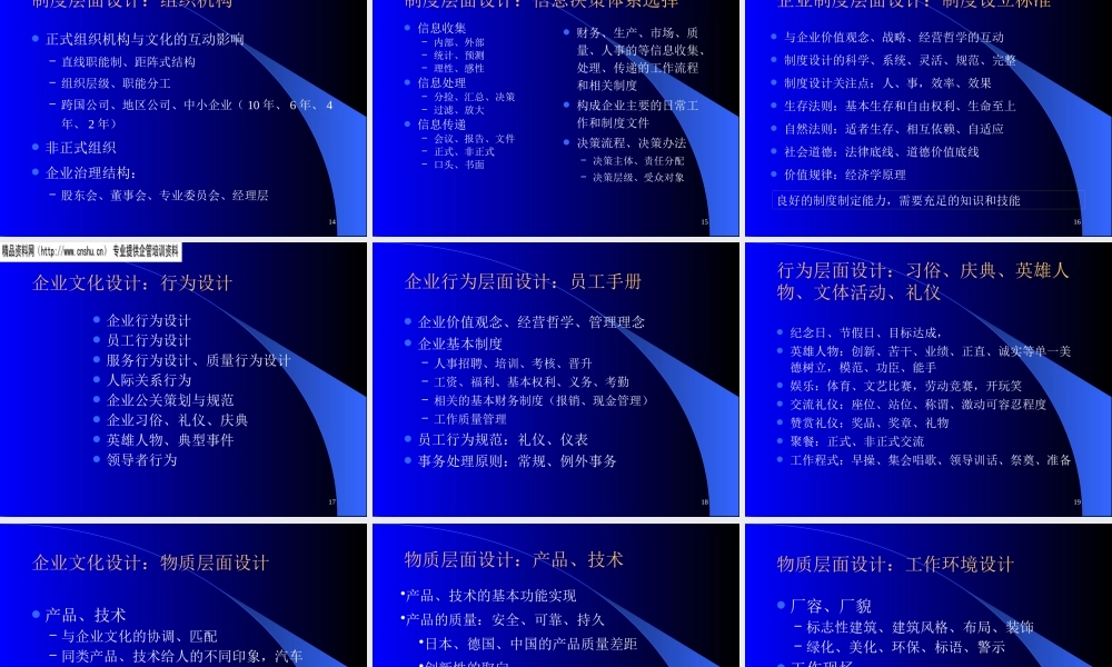 如何设计企业文化