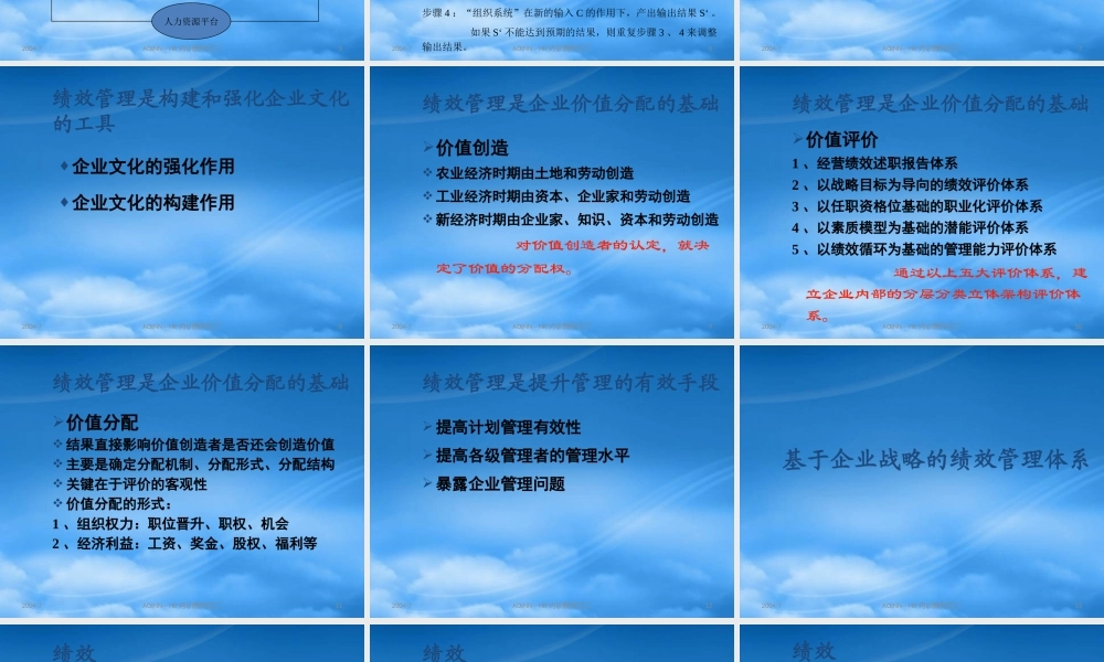 如何设计战略导向绩效管理体系