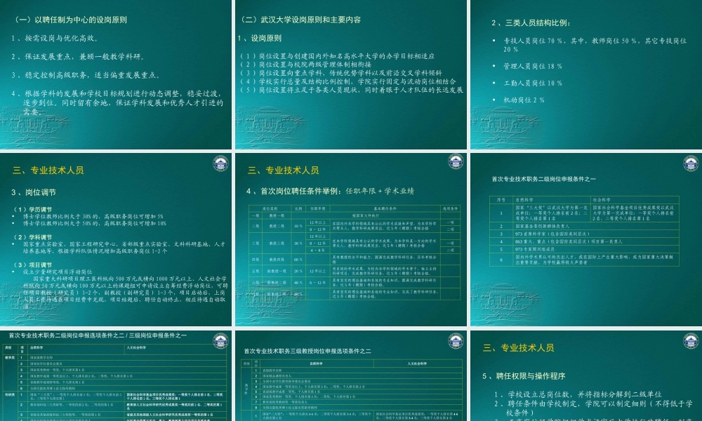 如何实施岗位设置管理从而推进人事制度改革