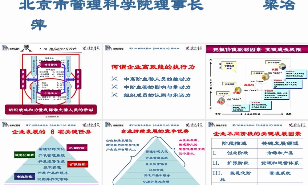 如何实施领导式管理提升主管的执行力