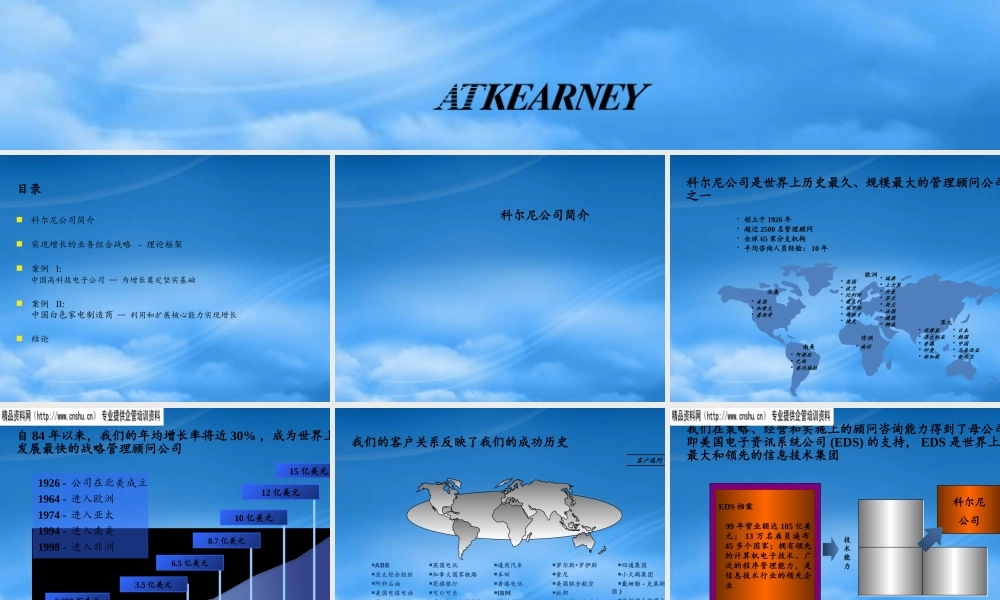 如何实现企业增长的业务组合战略