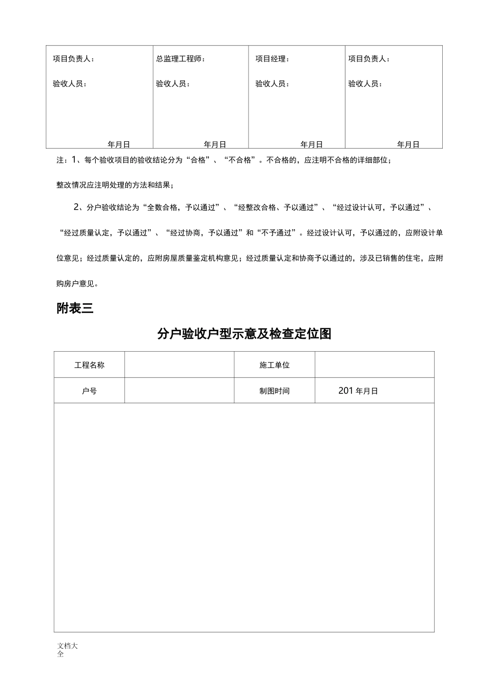 住宅分户验收表格(新版本)_第3页