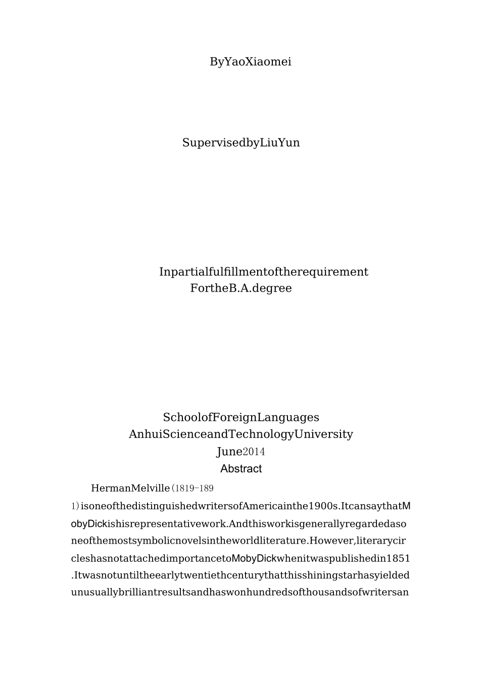 论《白鲸》中的象征意义_第2页